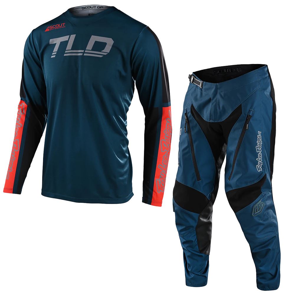 Troy Lee Designs 2024 Off Road Combo Kit Scout GP Recon Marine